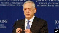 Bộ trưởng Quốc phòng Mỹ James Mattis