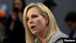 Bộ trưởng An ninh Nội địa Kirstjen Nielsen.