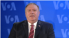 Ngoại trưởng Mỹ Mike Pompeo thăm đài VOA chiều ngày 11/1/2021.