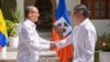 A binational Council of Ministers meeting between Colombia and Haiti take place in, Colombia, on Saturday, December 21, 2024. 