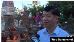 Ông Nguyễn Quốc Cường trả lời phỏng vấn đài truyền hình BolsaTV, tháng 4/2019.