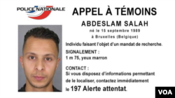 Salah Abdeslam, mục tiêu chính trong vụ truy lùng của cảnh sát.