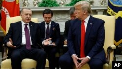 Erdoğan ile Trump'ın 13 Kasım 2019'da Oval Ofis'teki görüşmesi- (ARŞİV)