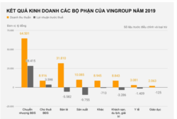 Trong tất cả các hoạt động kinh doanh của Vingroup thì lợi nhuận từ Kinh doanh Bất động sản (Vinhomes) là lớn nhất, còn các mảng khác đều thua lỗ, đặc biệt là Vinfast.