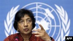 Cao Ủy Nhân Quyền LHQ Navi Pillay đang hối thúc mở một cuộc điều tra độc lập, tường tận của quốc tế về vụ đàn áp biểu tình ở Libya