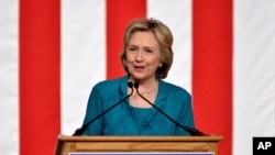 Ngoại trưởng Mỹ Hillary Clinton.