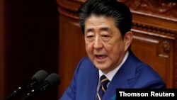 Ông Shinzo Abe khi còn là thủ tướng Nhật.