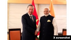 Tổng Bí thư, Chủ tịch nước Việt Nam Tô Lâm và Thủ tướng Ấn Độ Narendra Modi, New York, 23/9/2024. Photo X Narendra Modi.