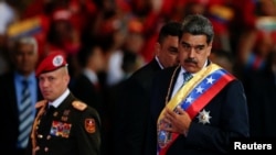 Venezuela's President Nicolas Maduro delivers his annual address to the nation in Caracas