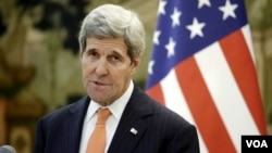 Ngoại trưởng Mỹ John Kerry.