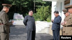 Lãnh tụ Bắc Triều Tiên Kim Jong Un.