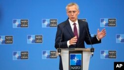 Tổng thư ký NATO Jens Stoltenberg.