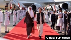 Amir of Qatar HH Sheikh Tamim Bin Hamad Al Thani Visit Pakistan in Islamabad June 22, 2019