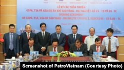 Ký kết Hợp đồng mua bán khí giữa PVN và các đối tác của Nhật. (Ảnh trên trang web của PetroVietnam).jpg