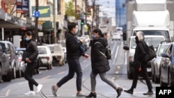 Melbourne giữa thời "lockdown" do đại dịch, 11 tháng 10, 2021.