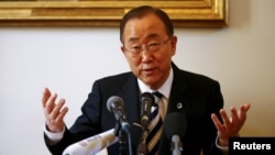 Tổng thư ký LHQ Ban Ki-moon.