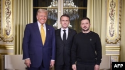 ABD'de seçimi kazanan Donald Trump, Fransa Cumhurbaşkanı Macron ve Ukrayna Cumhurbaşkanı Zelenski Paris'te biraraya geldi.