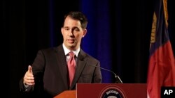 Thống đốc bang Wisconsin Scott Walker.