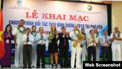 Hôm 6/5/2019, Hoa Kỳ, Việt Nam và các quốc gia đối tác đã tham dự lễ khai mạc chương trình Đối tác Thái Bình Dương 2019 (PP19) tại thành phố Tuy Hòa, tỉnh Phú Yên. Photo Đại sứ quán Hoa Kỳ tại Việt Nam.