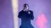 Kendrick Lamar tại festival âm nhạc Coachella ở Indio, California, tháng 4 vừa qua. 