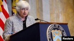 Bộ trưởng Ngân khố Mỹ Janet Yellen. 