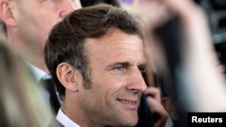 Tổng thống Pháp Emmanuel Macron. 