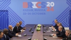 Phái đoàn Nga và Mauritania tại phiên họp bên lề thượng đỉnh BRICS 2024 tại Nga. Hình minh họa. Việt Nam cho đến nay chưa phản hồi lời mời trở thành "quốc gia đối tác" của khối này.