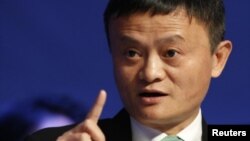 Tỷ phú Jack Ma, ông chủ tập đoàn Alibaba của Trung Quốc.