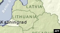 Kaliningrad nằm lọt thỏm giữa Litva và Ba Lanu