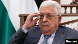 Tổng thống Palestine Mahmoud Abbas, ngày 25/5/2021. 