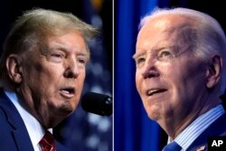 Cumhuriyetçi Parti Başkan Adayı Donald Trump ve ABD Başkanı Joe Biden