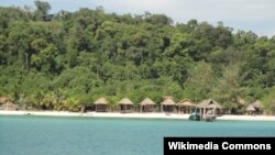 Ảnh minh họa: Hòn đảo nghỉ dưỡng Koh Rong ở Campuchia.